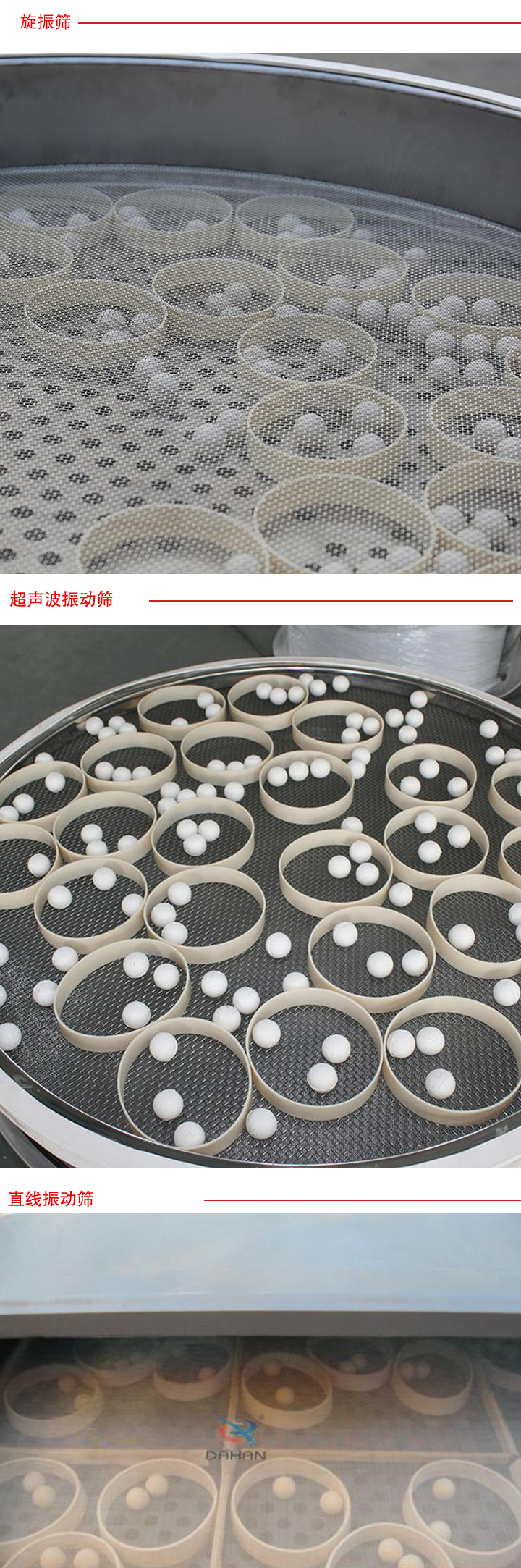 振動(dòng)篩作用